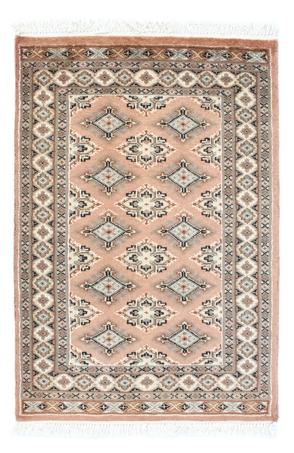 Tapis Pakistani - 91 x 61 cm - saumon
