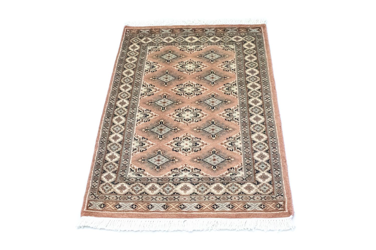 Tapis Pakistani - 91 x 61 cm - saumon