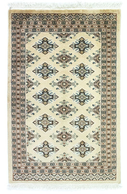 Tapis Pakistani - 93 x 61 cm - beige