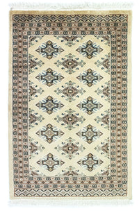 Tapis Pakistani - 93 x 61 cm - beige