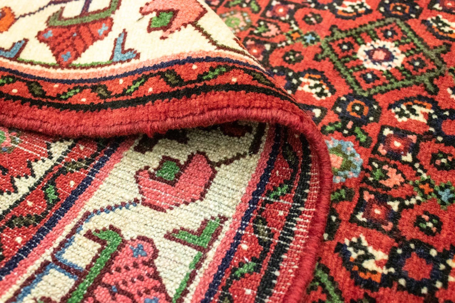 Tapis persan - Nomadic - 146 x 105 cm - rouille