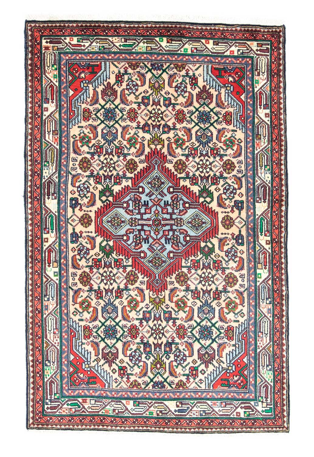Tapis persan - Nomadic - 157 x 102 cm - bleu