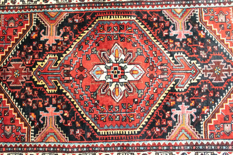 Tapis persan - Nomadic - 161 x 94 cm - rouge