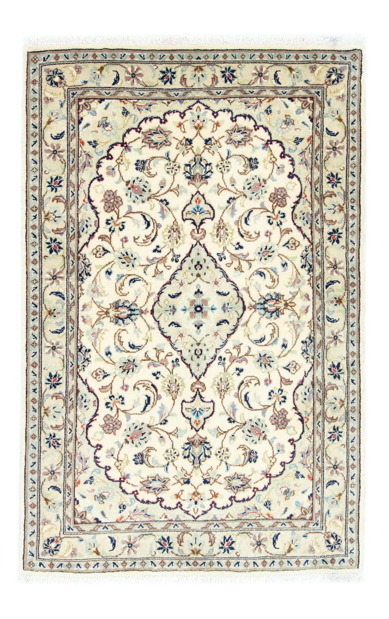 Tapis persan - Keshan - 152 x 98 cm - beige