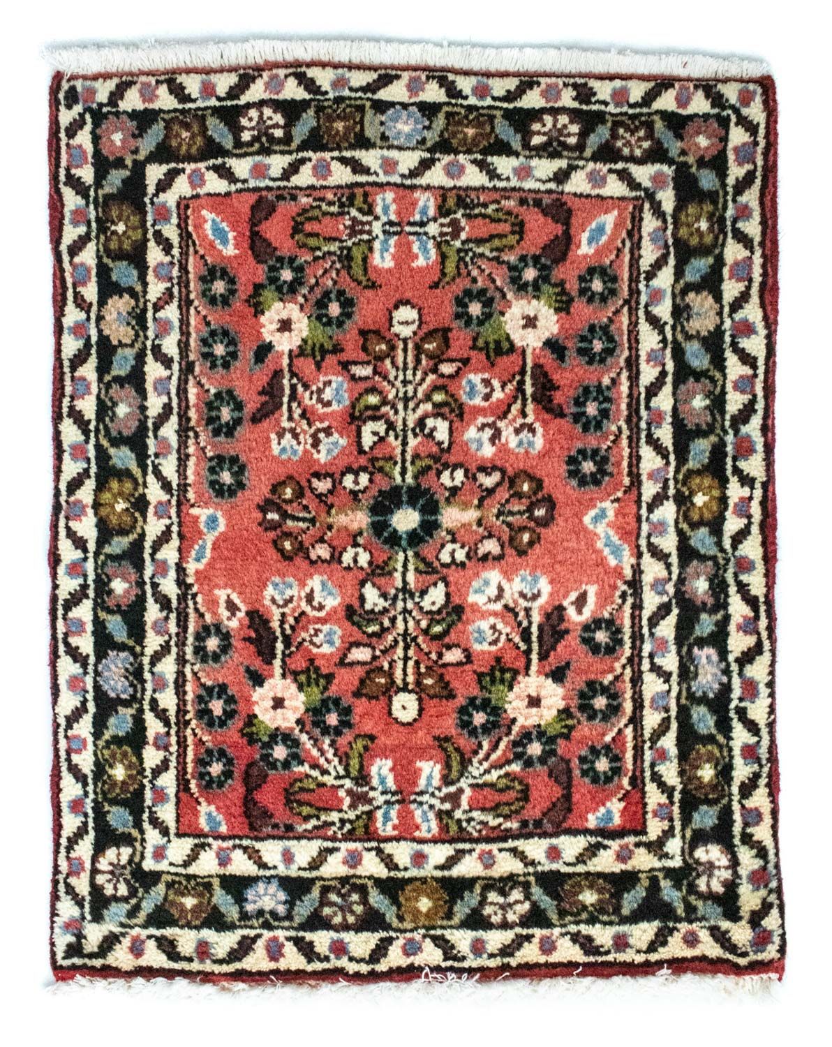 Tapis persan - Nomadic - 60 x 40 cm - orange