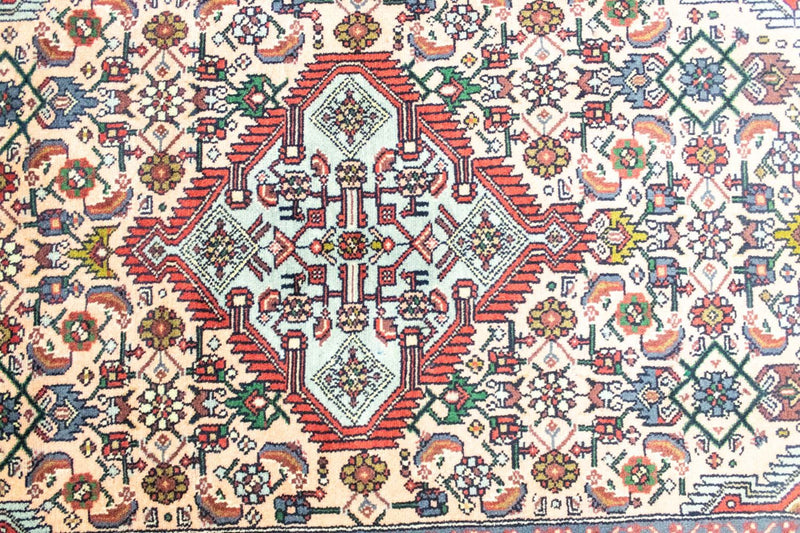 Tapis persan - Nomadic - 155 x 99 cm - bleu