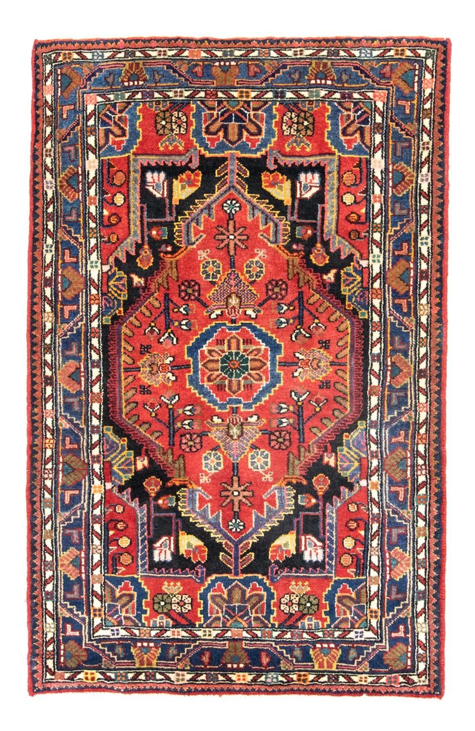 Tapis persan - Nomadic - 150 x 100 cm - orange