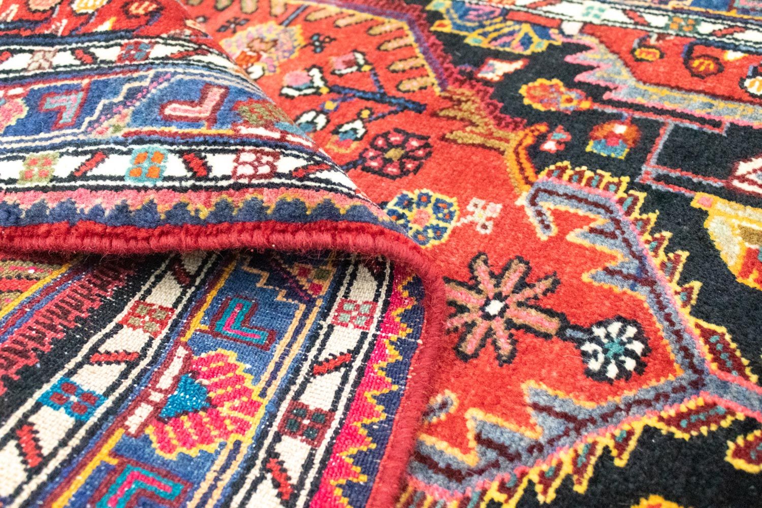 Tapis persan - Nomadic - 150 x 100 cm - orange