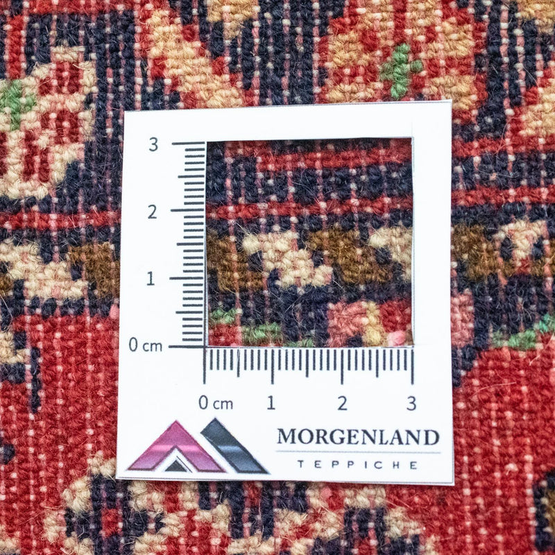 Tapis persan - Nomadic - 60 x 50 cm - rouge
