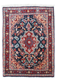 Tapis persan - Bidjar - 90 x 70 cm - bleu