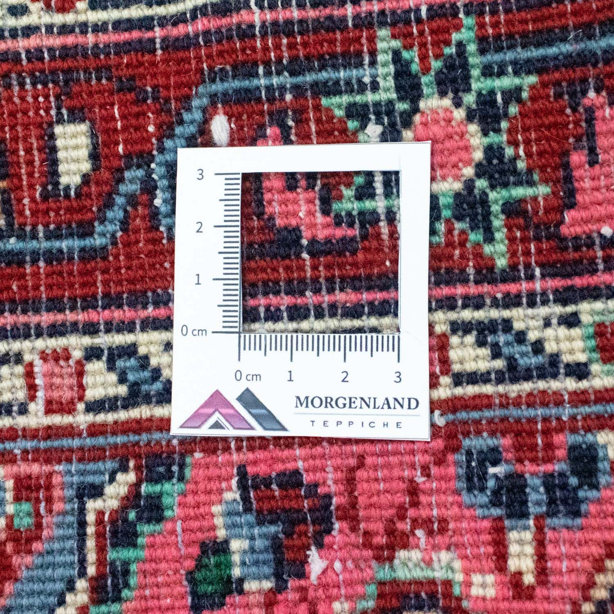 Tapis persan - Bidjar - 90 x 73 cm - bleu