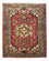 Tapis persan - Nomadic - 80 x 65 cm - rouge