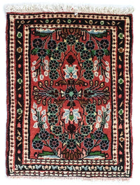 Tapis persan - Nomadic - 65 x 50 cm - marron