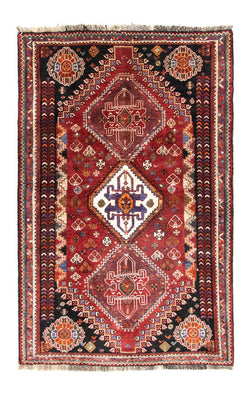 Tapis persan - Nomadic - 170 x 114 cm - rouge