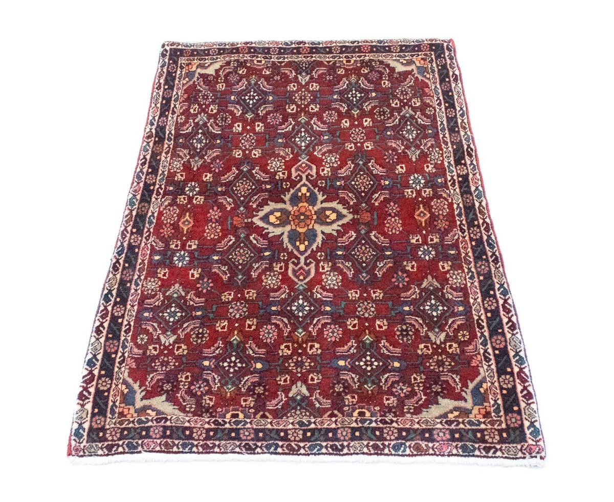 Tapis persan - Bidjar - 115 x 78 cm - rouge