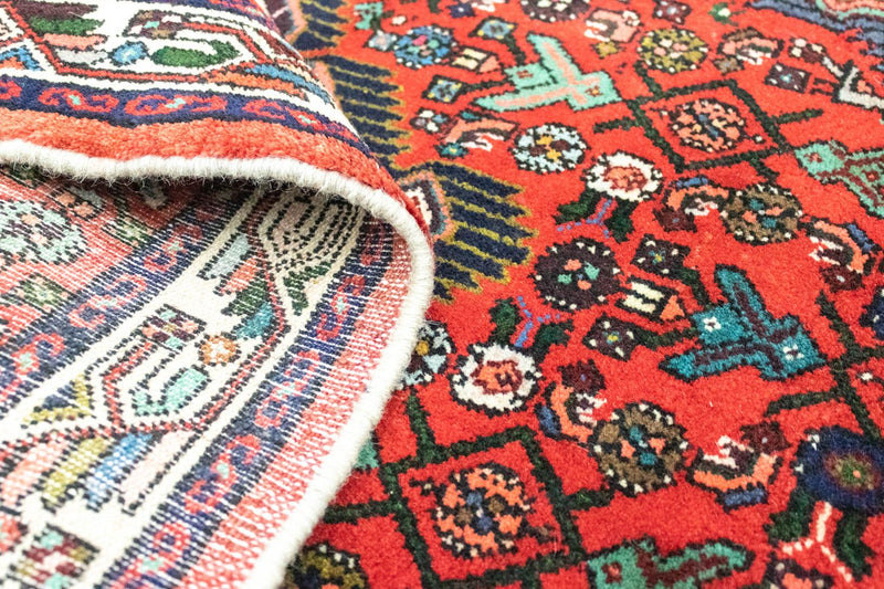Tapis persan - Nomadic - 122 x 85 cm - rouge