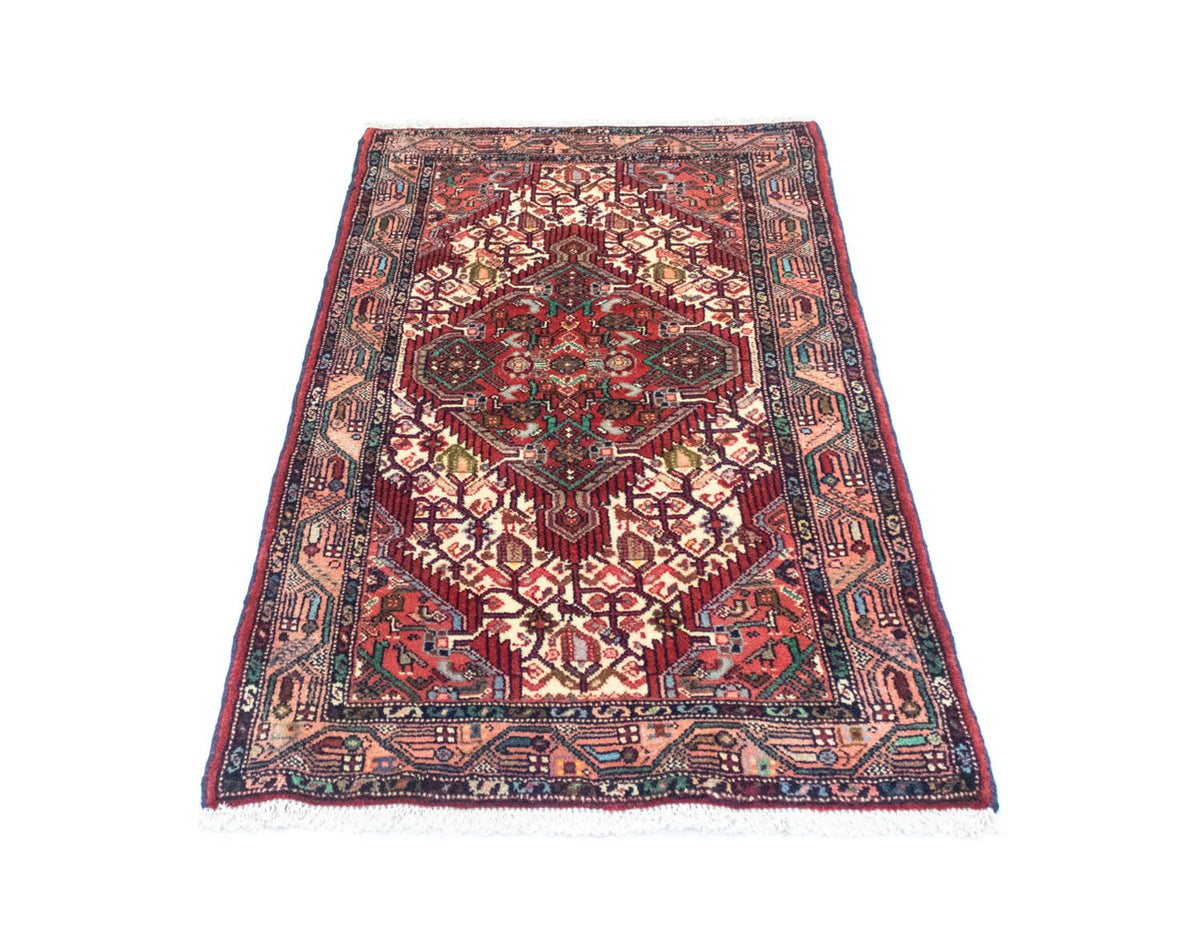 Tapis persan - Nomadic - 122 x 80 cm - rouge