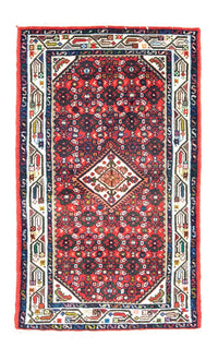 Tapis persan - Nomadic - 135 x 85 cm - rouge