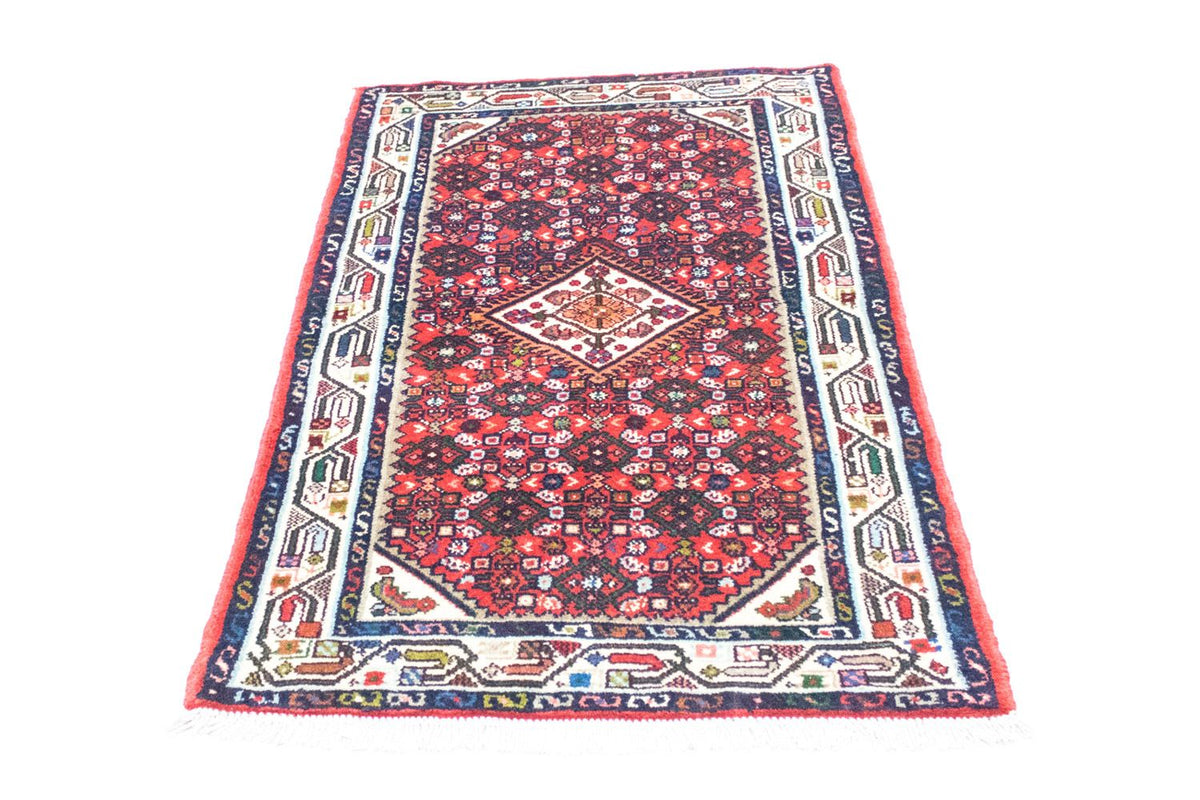 Tapis persan - Nomadic - 135 x 85 cm - rouge