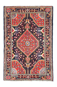 Tapis persan - Nomadic - 130 x 85 cm - bleu