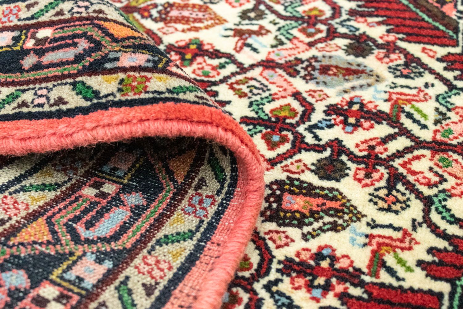 Tapis persan - Nomadic - 138 x 80 cm - beige