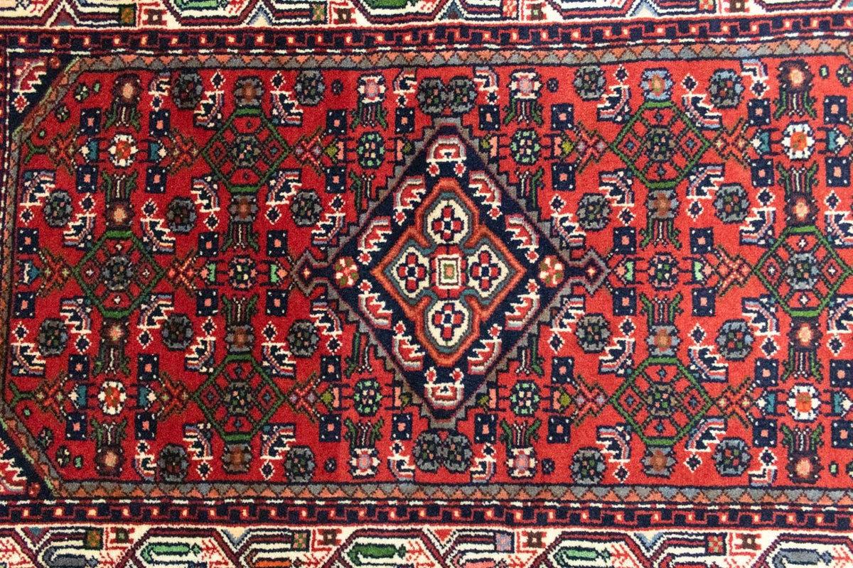 Tapis persan - Nomadic - 130 x 83 cm - rouge