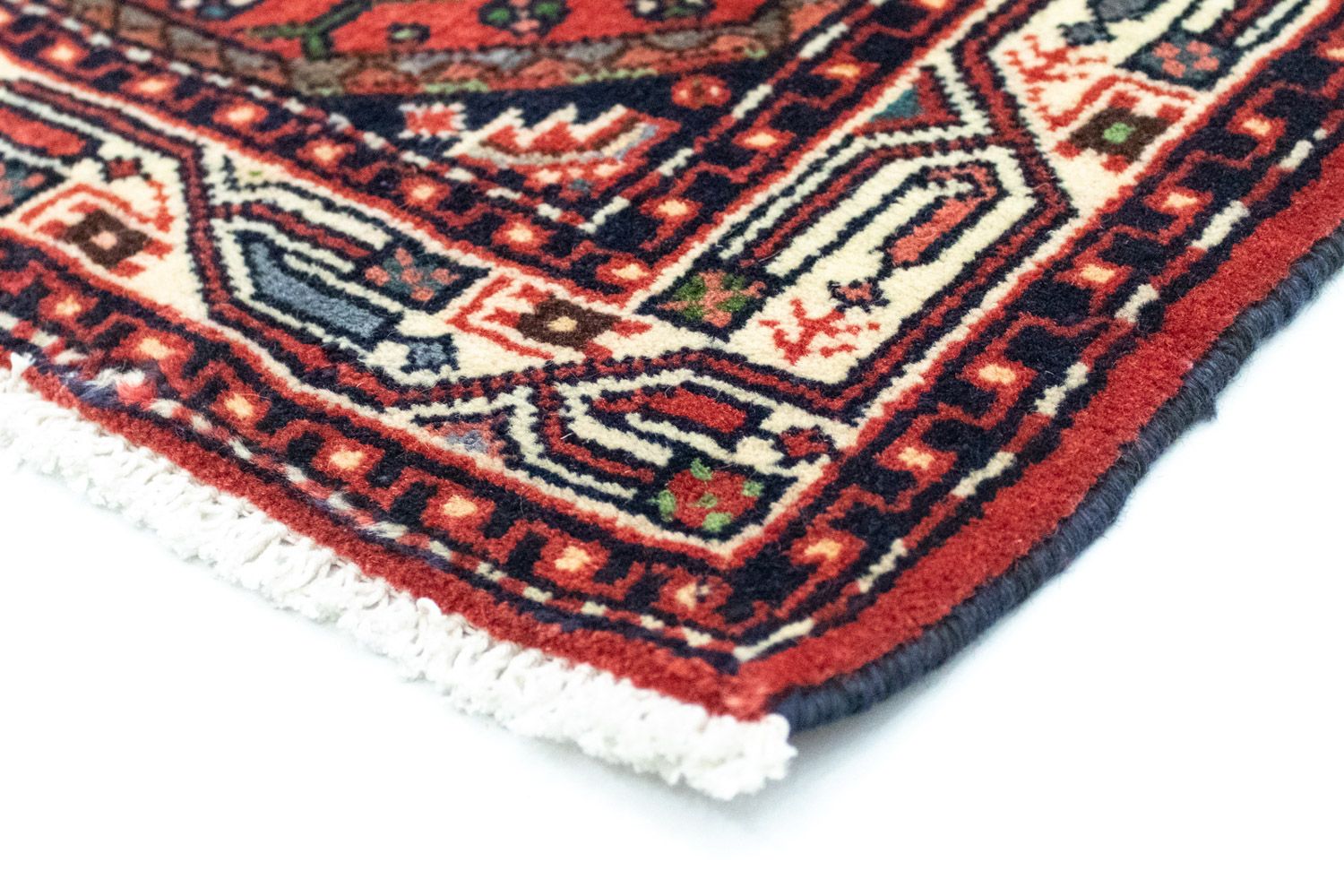Tapis persan - Nomadic - 130 x 83 cm - rouge