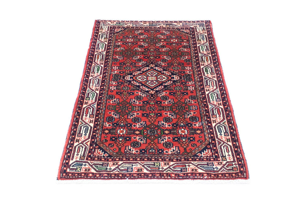 Tapis persan - Nomadic - 130 x 83 cm - rouge