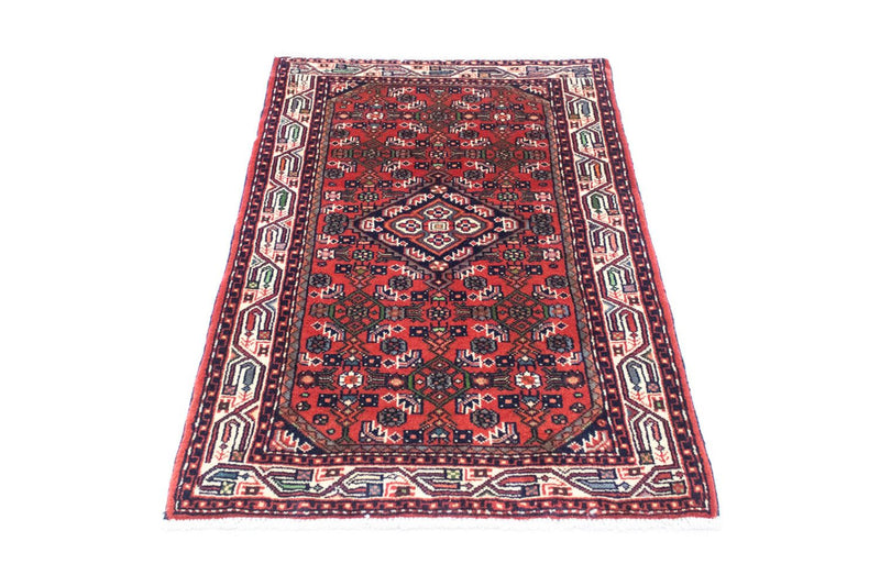 Tapis persan - Nomadic - 130 x 83 cm - rouge