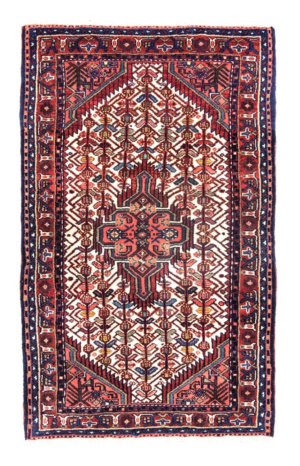 Tapis persan - Nomadic - 136 x 84 cm - rouge