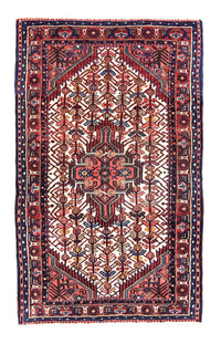 Tapis persan - Nomadic - 136 x 84 cm - rouge