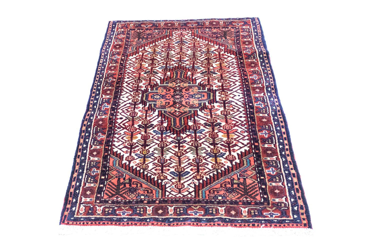 Tapis persan - Nomadic - 136 x 84 cm - rouge