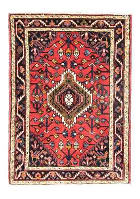 Tapis persan - Nomadic - 122 x 80 cm - rouge