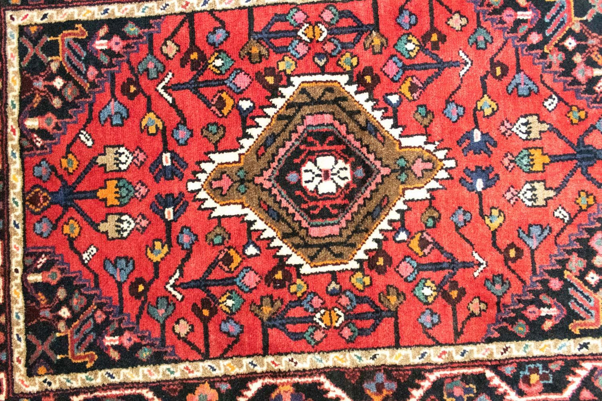 Tapis persan - Nomadic - 122 x 80 cm - rouge