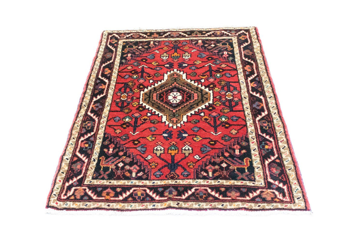 Tapis persan - Nomadic - 122 x 80 cm - rouge