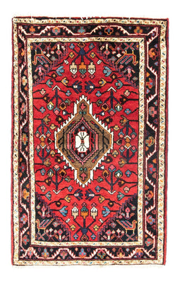 Tapis persan - Nomadic - 133 x 85 cm - rouge
