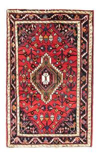 Tapis persan - Nomadic - 133 x 85 cm - rouge