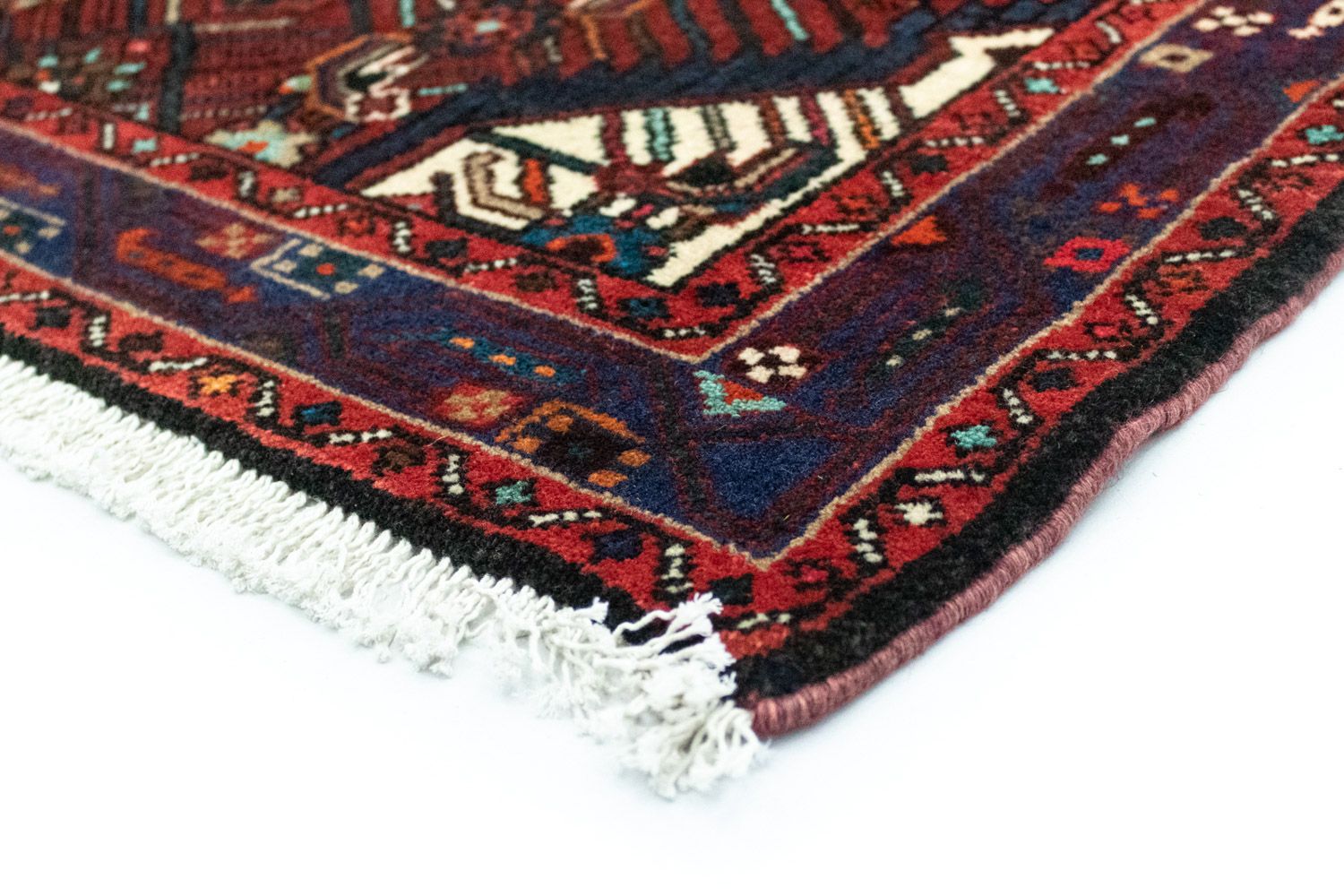 Tapis persan - Nomadic - 121 x 80 cm - bleu