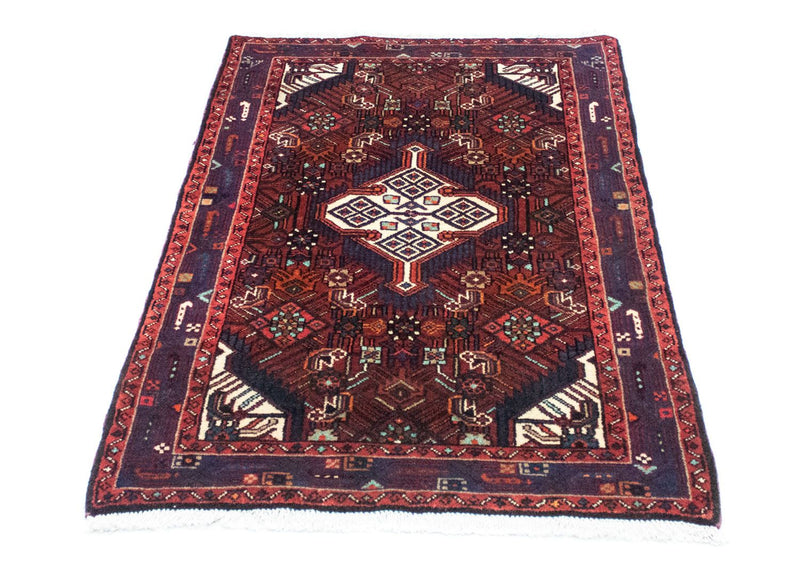 Tapis persan - Nomadic - 121 x 80 cm - bleu