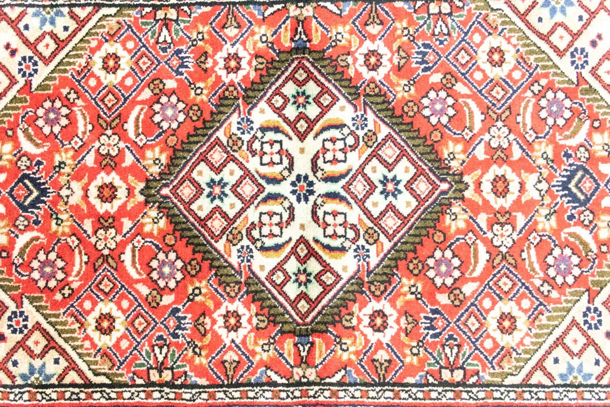 Tapis persan - Nomadic - 120 x 83 cm - rouge