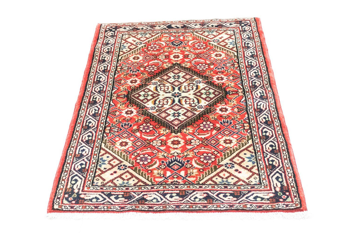 Tapis persan - Nomadic - 120 x 83 cm - rouge