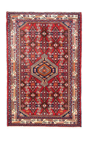 Tapis persan - Nomadic - 124 x 80 cm - rouge