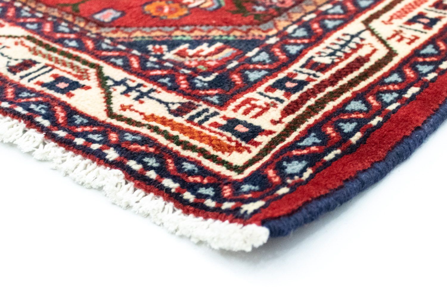 Tapis persan - Nomadic - 124 x 80 cm - rouge