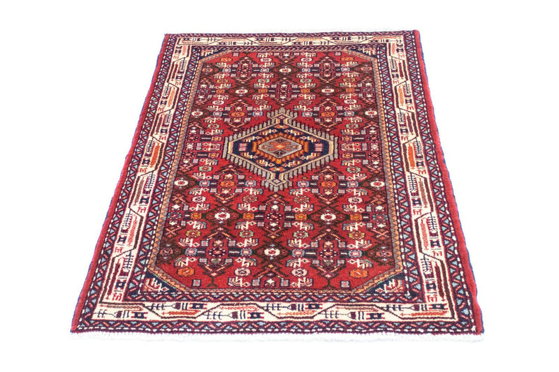 Tapis persan - Nomadic - 124 x 80 cm - rouge