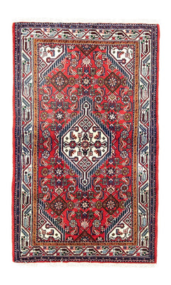 Tapis persan - Nomadic - 135 x 84 cm - rouge