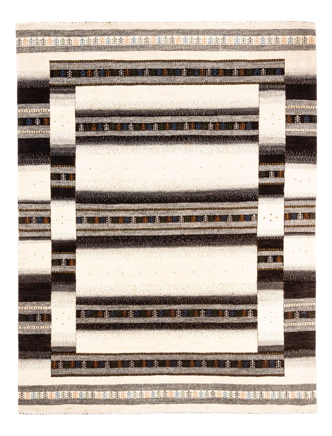 Tapis Gabbeh - Loribaft Persan - 278 x 211 cm - crème