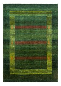 Tapis Gabbeh - Loribaft Persan - 245 x 175 cm - vert