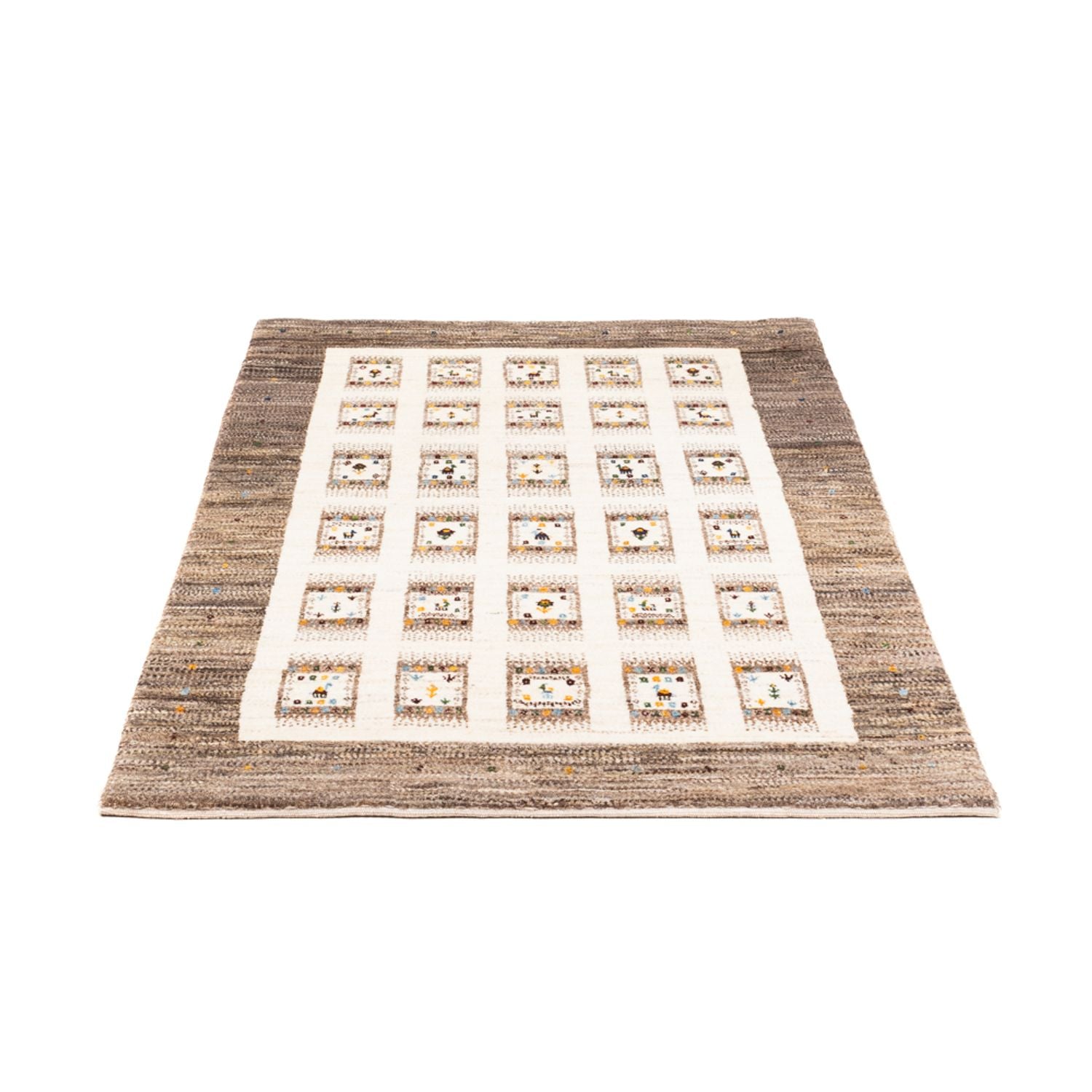 Tapis Gabbeh - Loribaft Persan - Royal - 164 x 101 cm - naturel