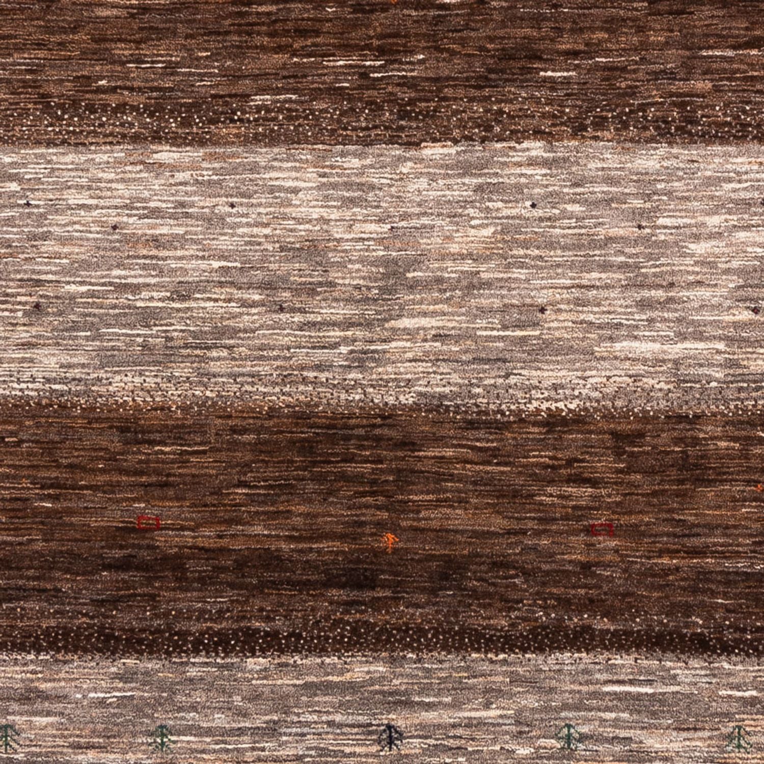 Tapis Gabbeh - Loribaft Persan - 238 x 174 cm - naturel