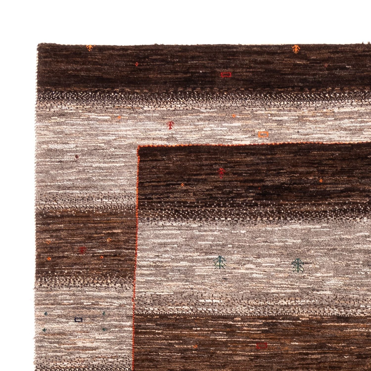 Tapis Gabbeh - Loribaft Persan - 238 x 174 cm - naturel